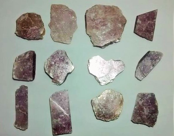 Stones from Uruguay - Purple Lepidolite Natural  Slab