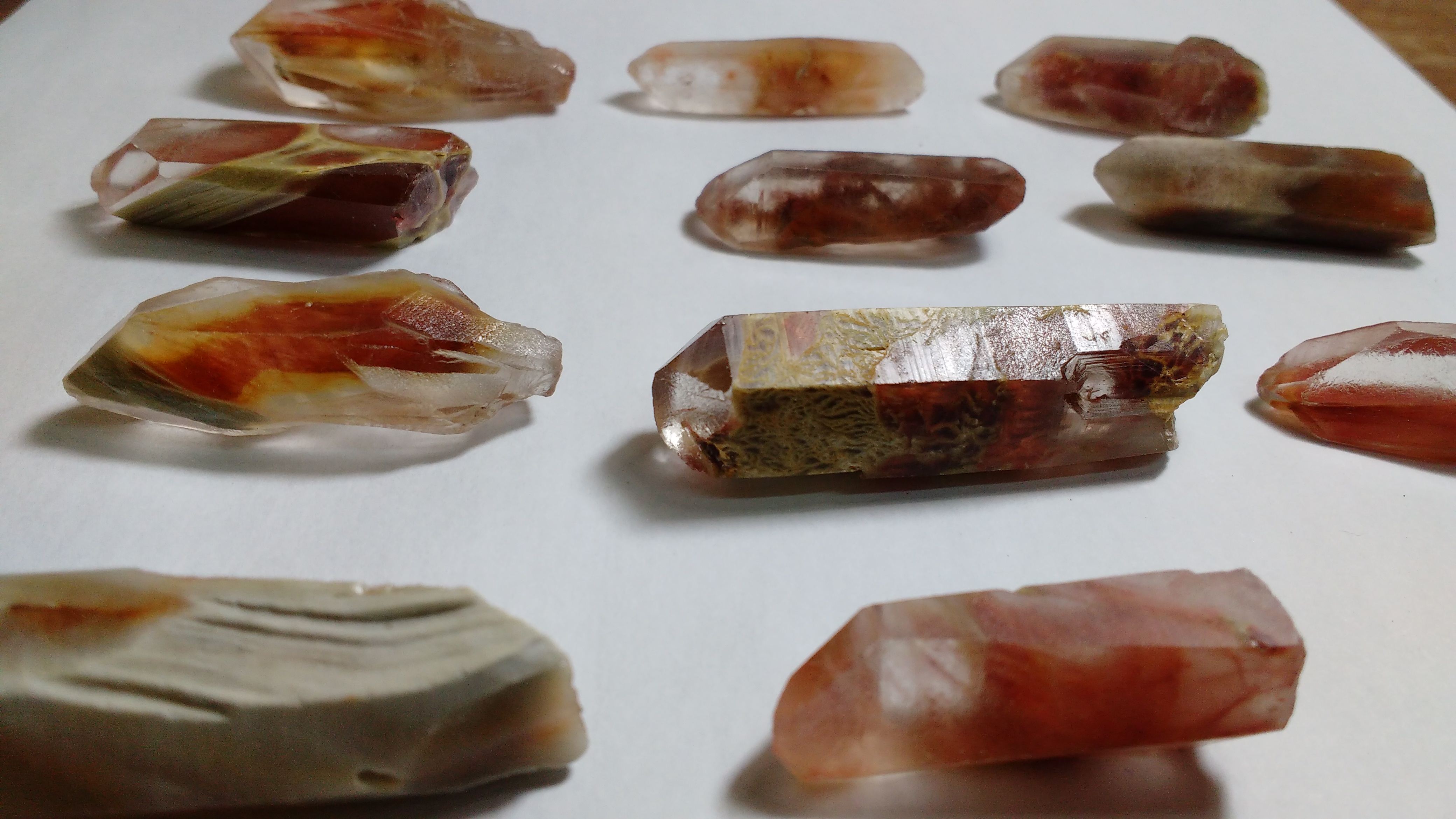 Stones from Uruguay - Angel Phantom Quartz Crystal Point   
