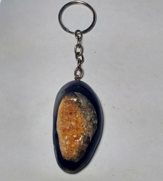 Stones from Uruguay - Druzy Cabochon Free From Keychains, 36-50mm