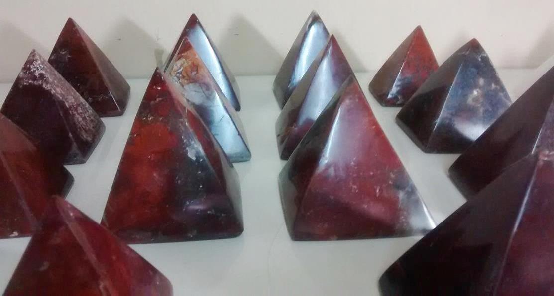 Stones from Uruguay - Pampa Red Jasper for Gift or Decoration