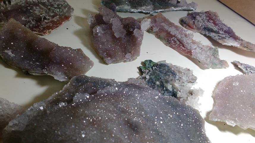 Stones from Uruguay - Amethyst Zeolite Crystal