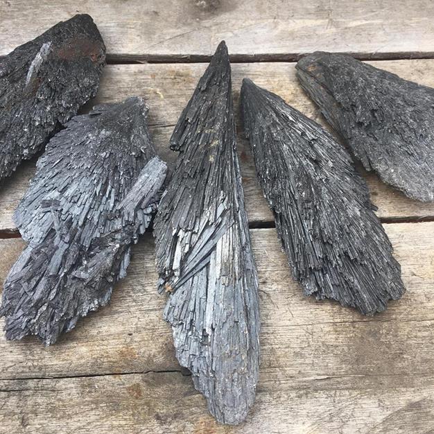 Stones from Uruguay - Black Kyanite Blade for Gift & Home