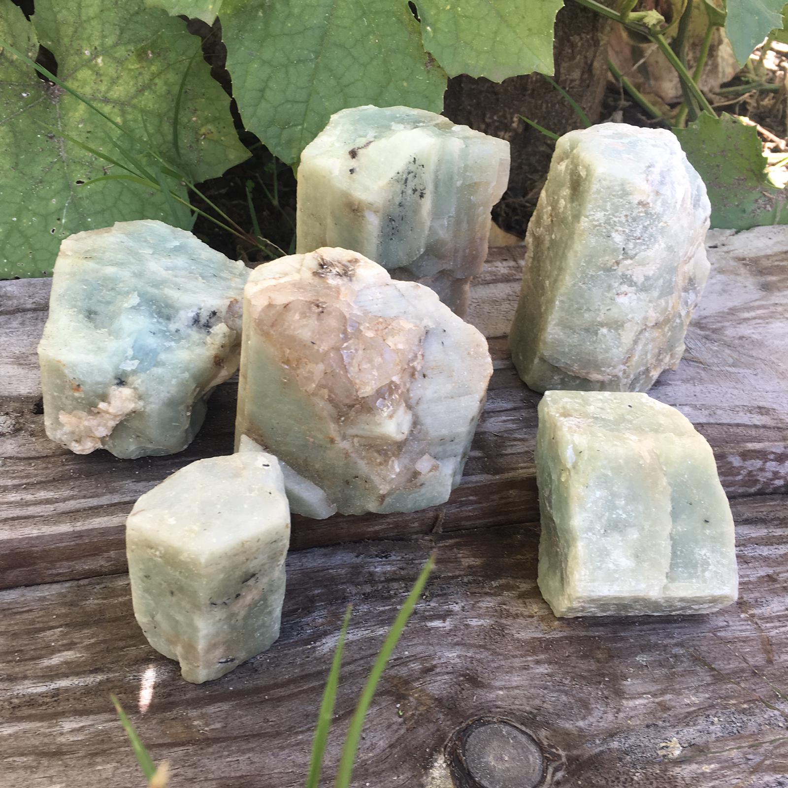 Stones from Uruguay - Rough Beryllium