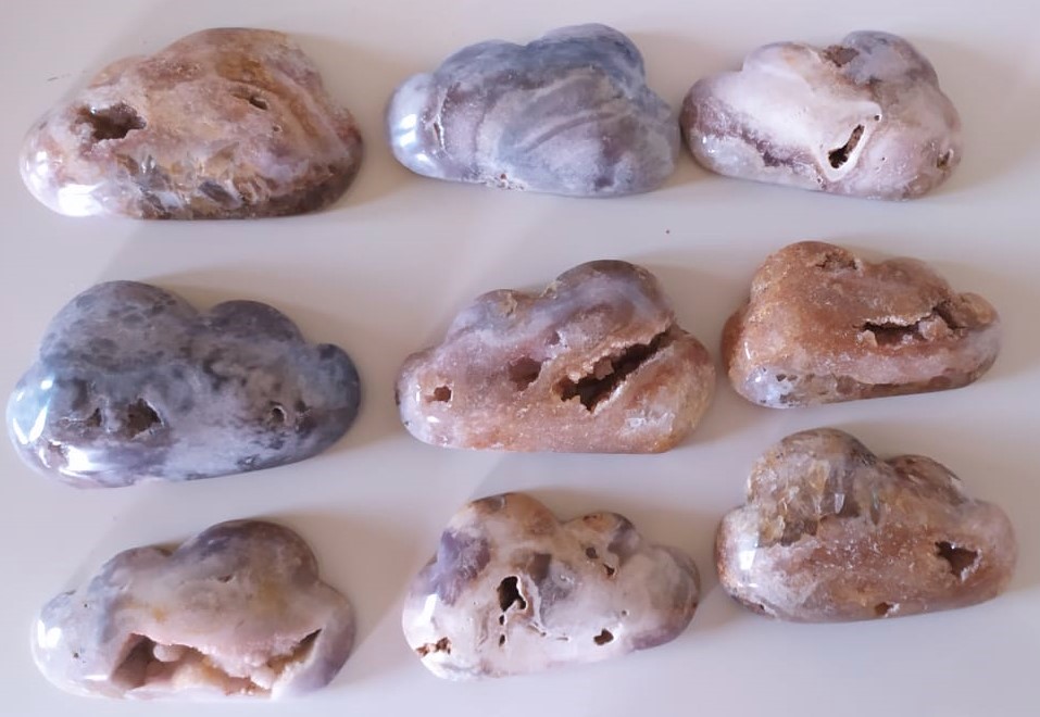 Stones from Uruguay - PINK AMETHYST CLOUD CABOCHON -  PINK AMETHYST CLOUD -  PINK AMETHYST CLOUDS
