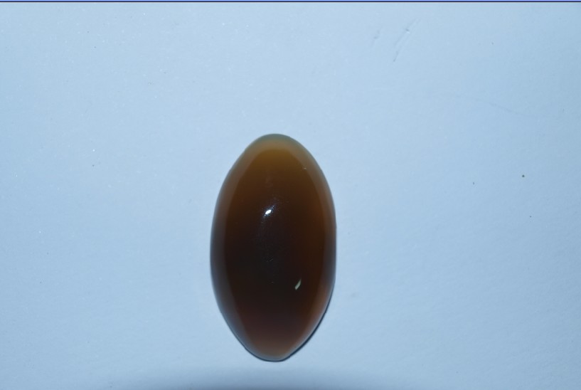 Stones from Uruguay - Natural Agate Leaf  Cabochon