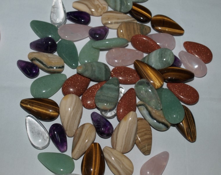 Stones from Uruguay - Teardrop Cabochons for Setting