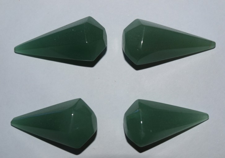 Stones from Uruguay - Green Aventurine Dowsing Pendulum