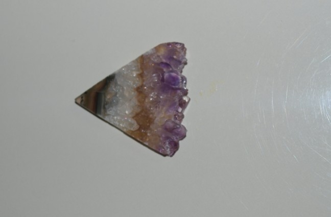 Stones from Uruguay - Amethyst Triangle Slices