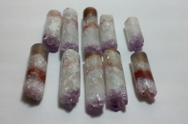 Stones from Uruguay - Amethyst Cylinder for Pendants