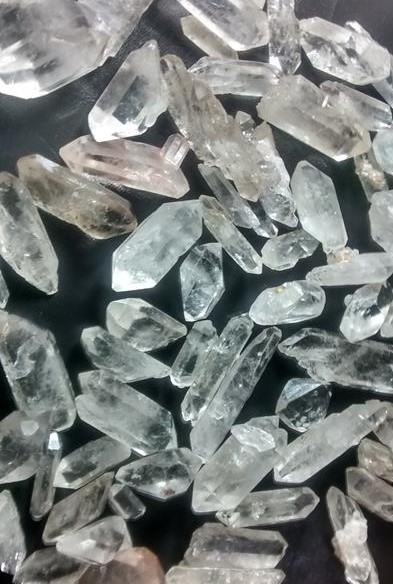 Stones from Uruguay -  Unpolished Bi-Terminated Points for Jewelries
