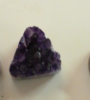 Stones from Uruguay - Amethyst Druzy Triangle