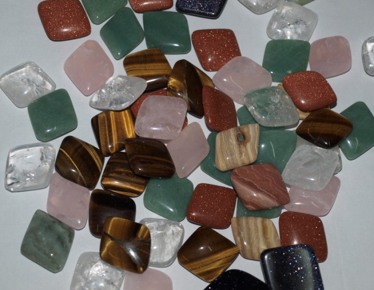 Stones from Uruguay - Diamond Cabochon for Jewelry Making