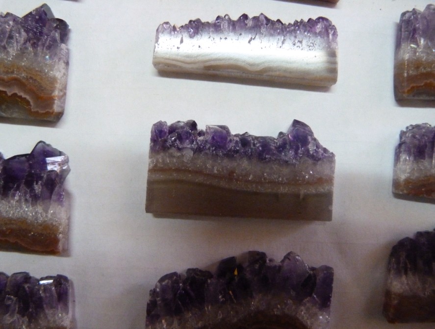 Stones from Uruguay - Amethyst Retangular Slice