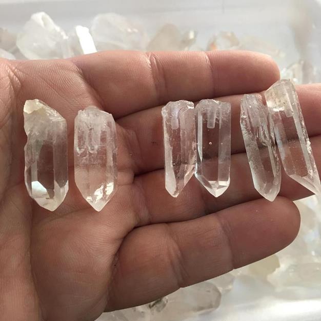 Stones from Uruguay - Clear Quartz Point Pairs