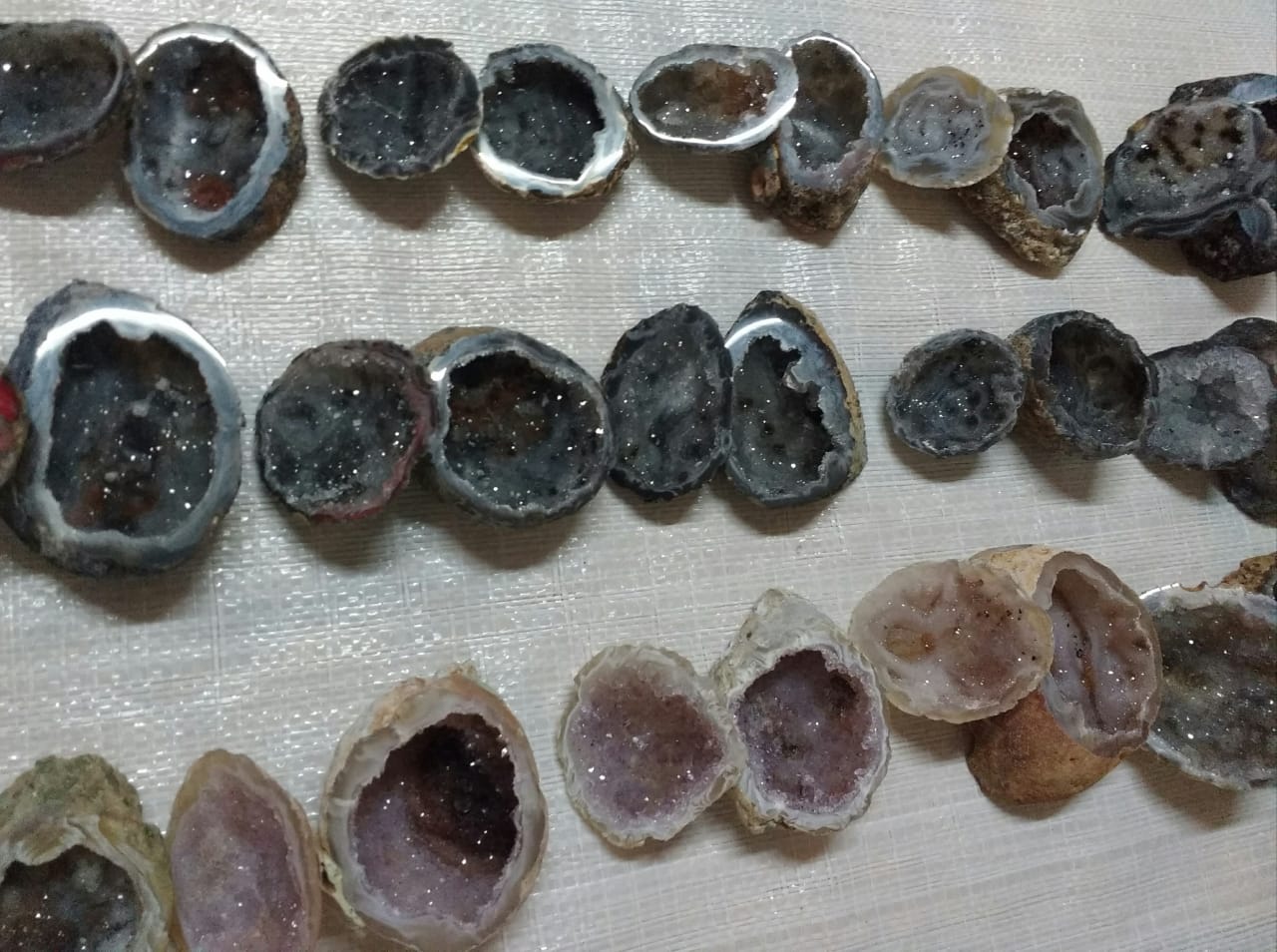 Stones from Uruguay - Agata Oco Geode Boxes