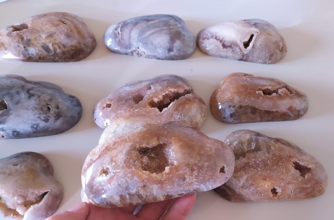 Stones from Uruguay - PINK AMETHYST CRYSTAL CLOUDS - PINK AMETHYST CLOUD -  ROSE AMETHYST CLOUD