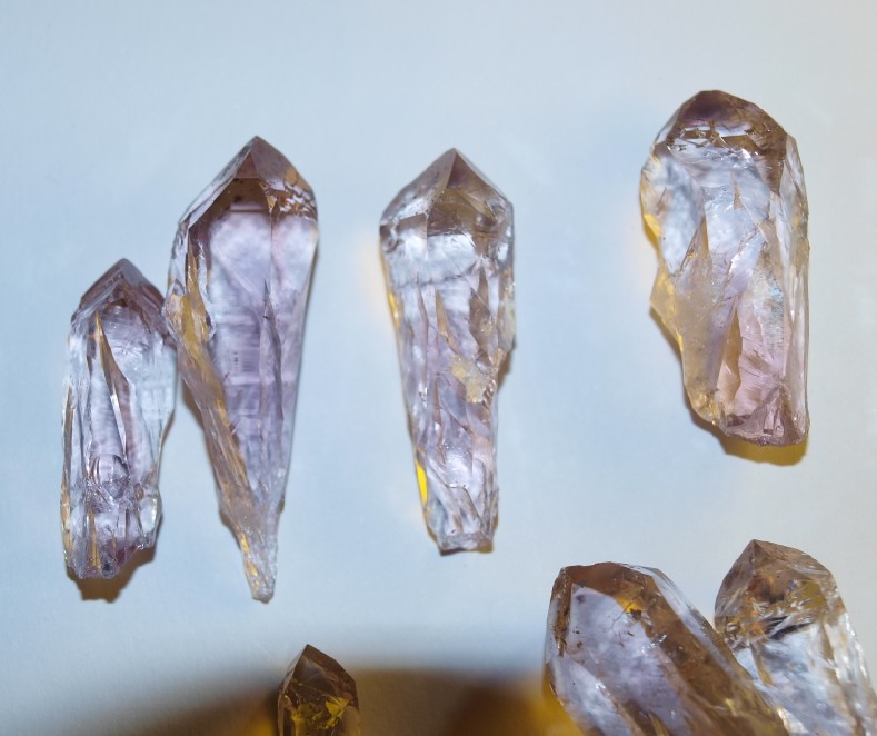 Stones from Uruguay - Natural Quartz Crystal I Points