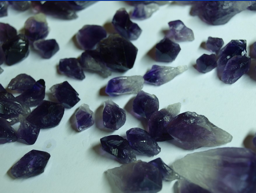Stones from Uruguay - Amethyst Unpolished Points
