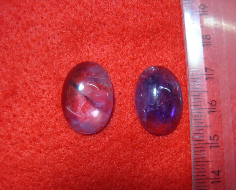 Stones from Uruguay - Natural Amethyst Cabochons