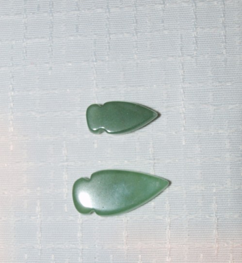 Stones from Uruguay - Green Aventurine Arrowhead II